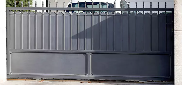 Metal Driveway Gate Installation Marblehead