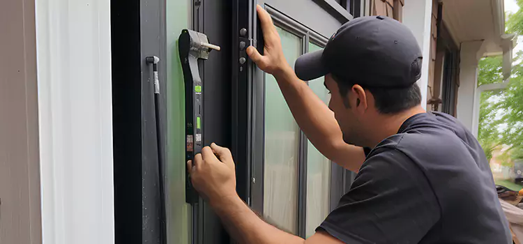 Fix Latch on Sliding Door Marblehead